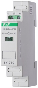 Индикатор LK-712G, 1P, 130_260VAC/DC. зеленый LED, 1M фото